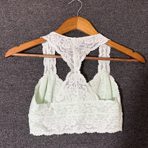 Free People Lace Bralette in Mint, Women’s Small - Picture 5 of 5